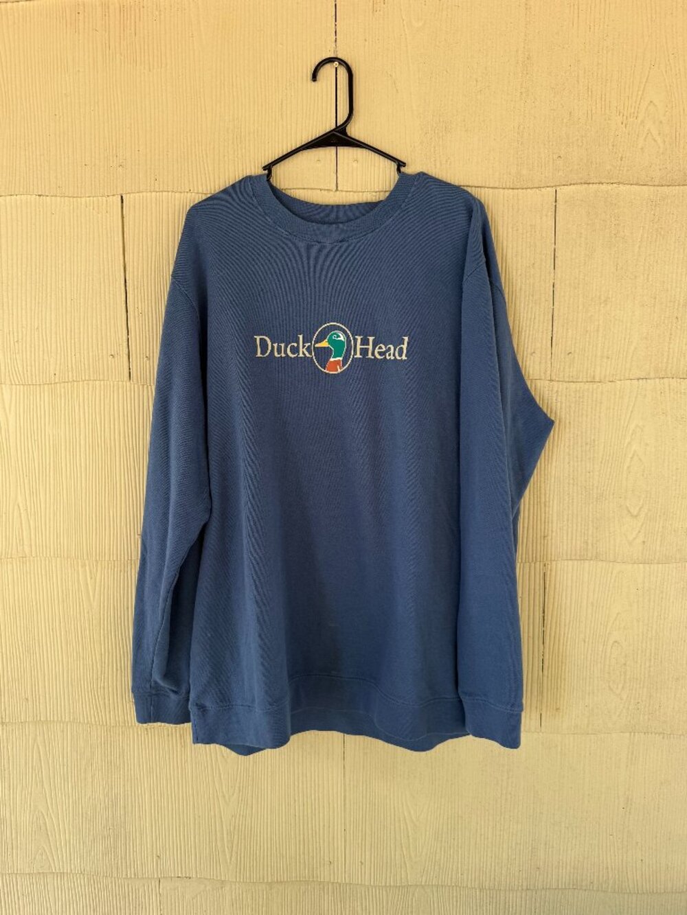 Duck Head Vintage Logo Crewneck Sweatshirt 💙🦆